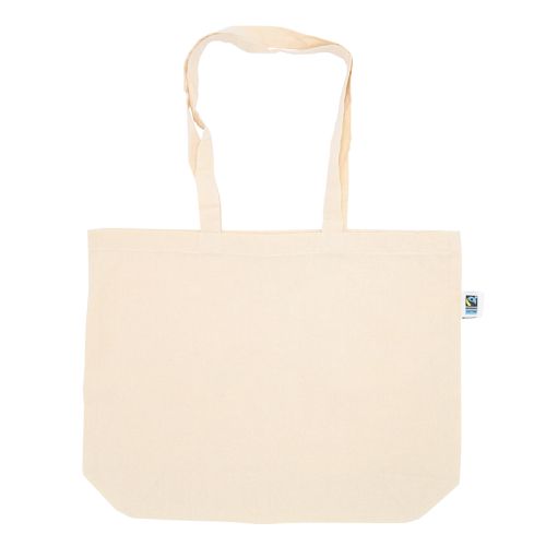 Shopper ecru XL | Fairtrade - Afbeelding 2